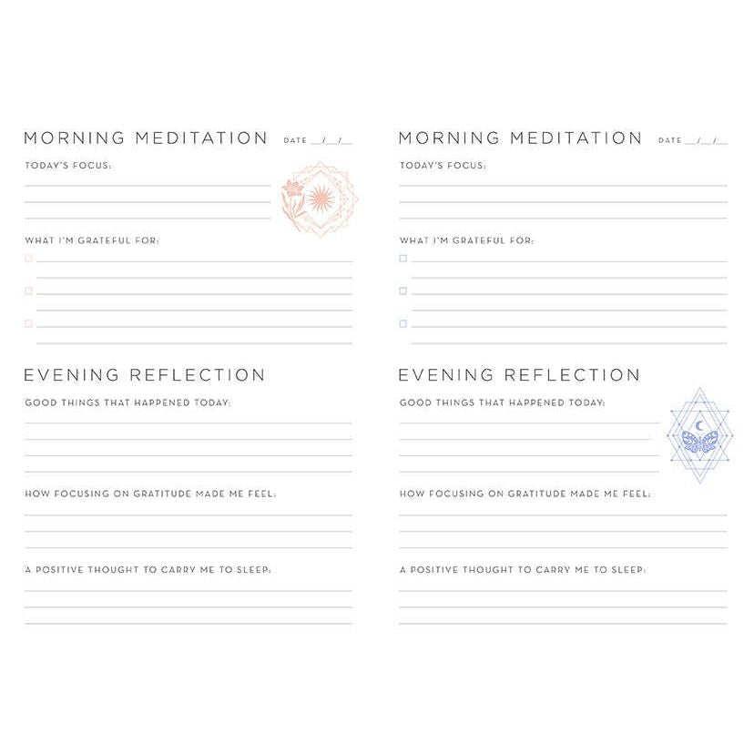 365 Days of Gratitude – Day & Night Reflection Journal