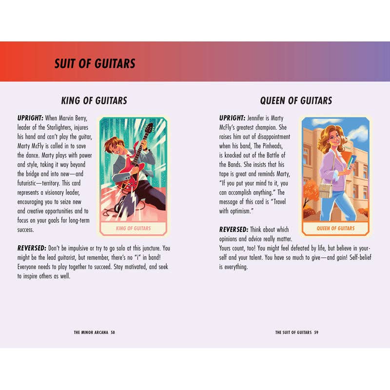 Back to the Future Tarot Deck and Guidebook – 78 Card Movie Inspired Tarot Set