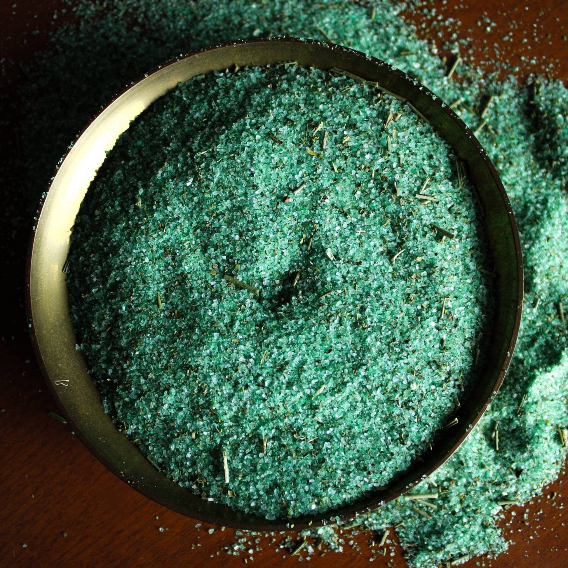 Green Ritual Salt, Witches Green Salt, Abundance Salt Green Ritual Salt, Witches Green Salt, Abundance Salt