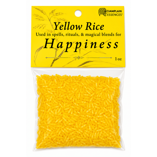 Happiness Ritual Rice | Yellow Intention Rice for Joy & Positivity (1 oz.)