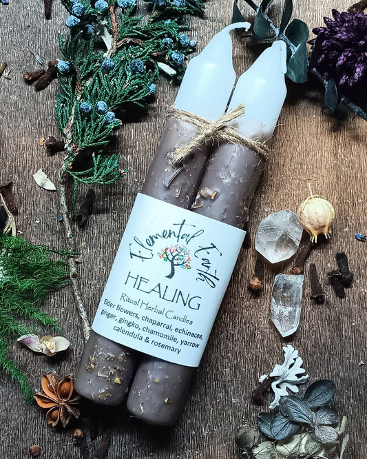 Healing Herbal Intention Candles Healing Herbal Intention Candles