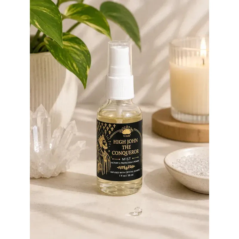 High John the Conqueror Air Freshener with Clear Quartz – 30 ml