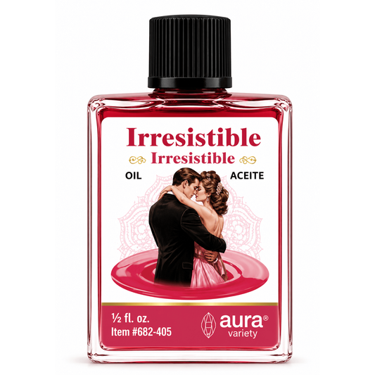 Irresistible Ritual Oil | Spiritual Attraction & Confidence Oil (4 Dram / ½ fl oz)