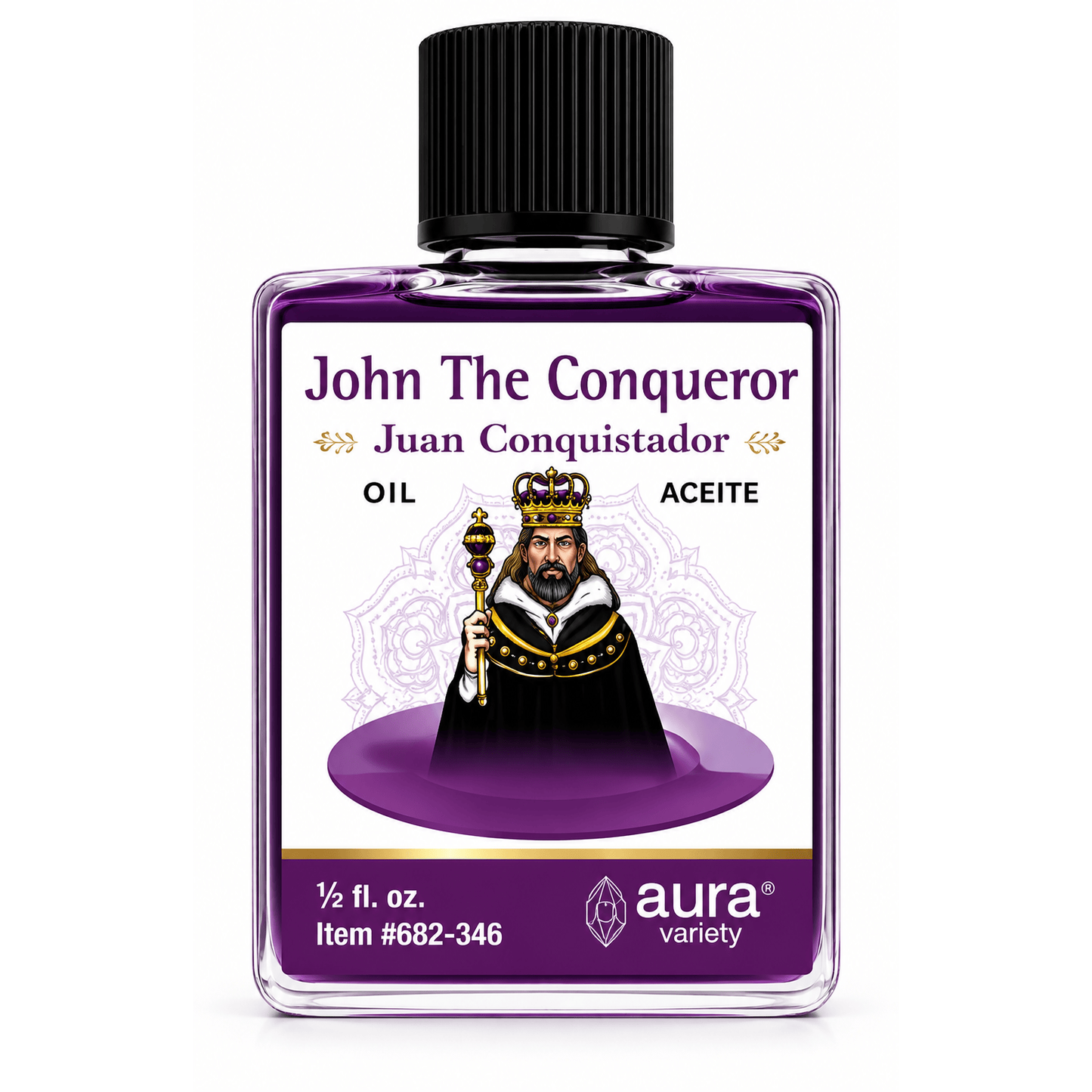 John the Conqueror Ritual Oil | Spiritual Oil for Strength & Success (4 Dram / ½ fl oz)