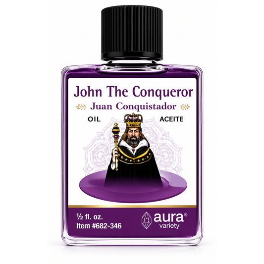 John the Conqueror Ritual Oil | Spiritual Oil for Strength & Success (4 Dram / ½ fl oz)