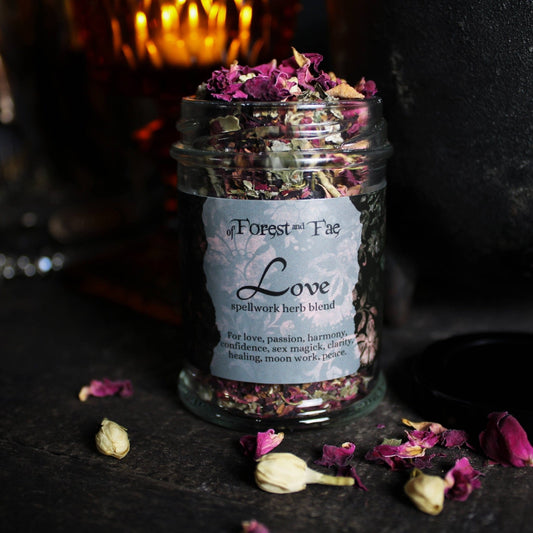 Love Spellwork Herb Blend • Ritual Herbs for manifestation Love Spellwork Herb Blend • Ritual Herbs for manifestation