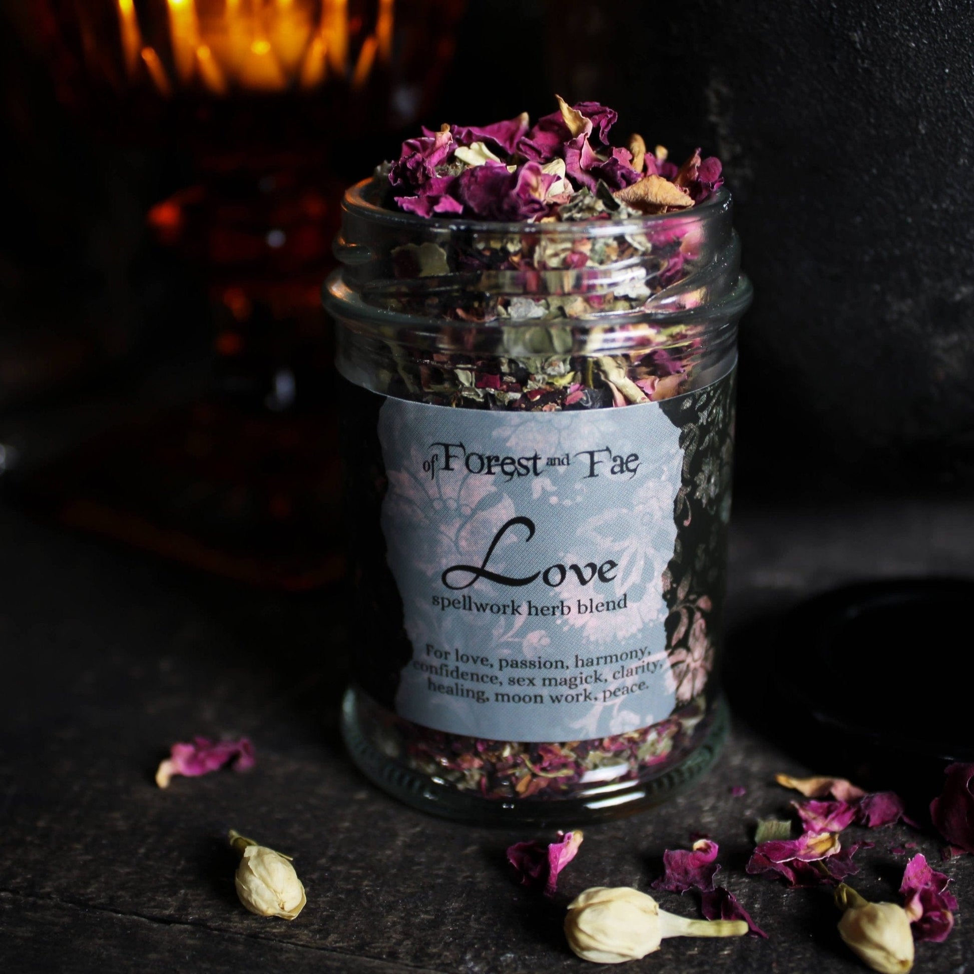 Love Spellwork Herb Blend • Ritual Herbs for manifestation Love Spellwork Herb Blend • Ritual Herbs for manifestation