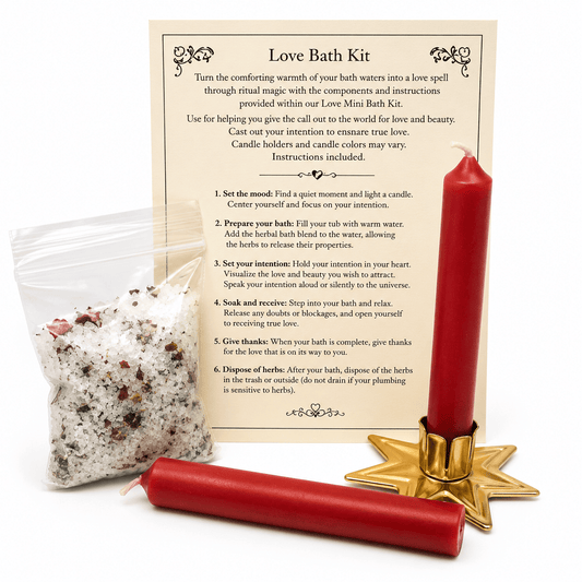 Love Ritual Bath Kit | Spiritual Bath Set for Love, Beauty & Attraction