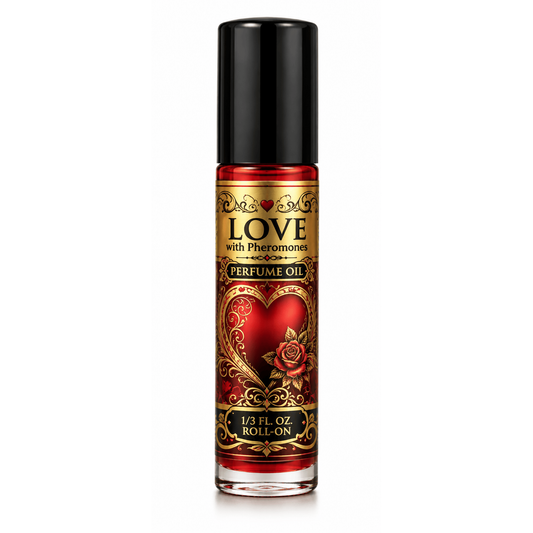 Love Ritual Perfume Oil with Pheromones | Roll-On Fragrance (1/3 oz.)