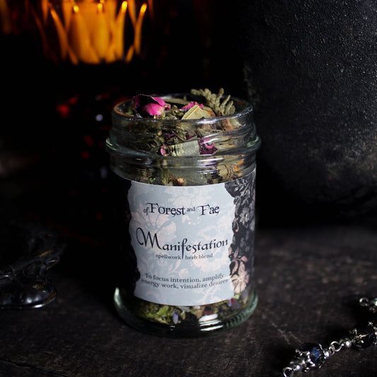 Manifestation Spellwork Herb Blend • Ritual • Witchcraft Manifestation Spellwork Herb Blend • Ritual • Witchcraft