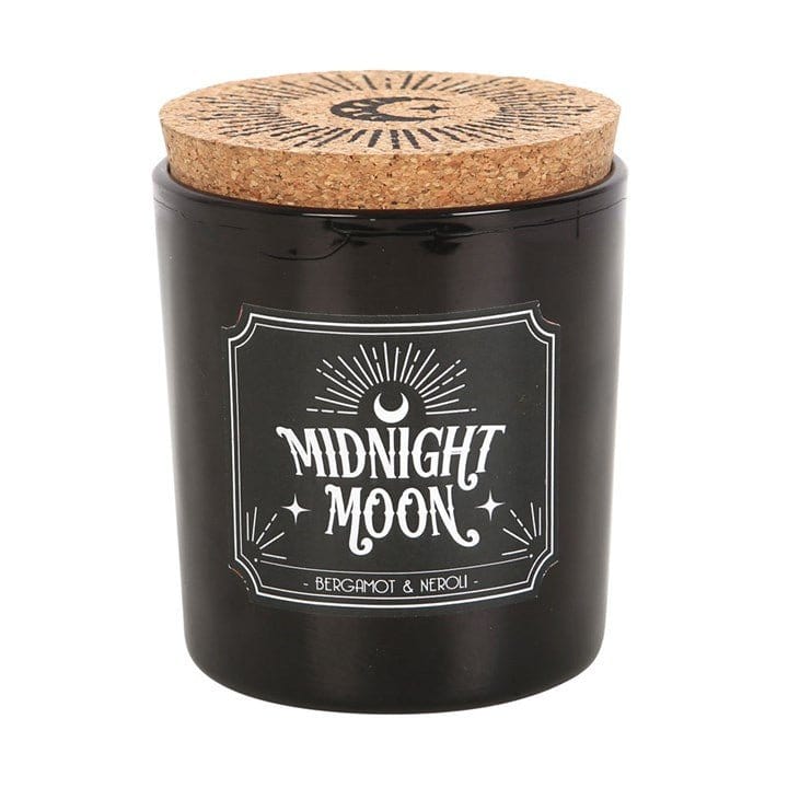 Midnight Moon Bergamot & Neroli Candle - Authentic Occult and Witchcraft Supply Image