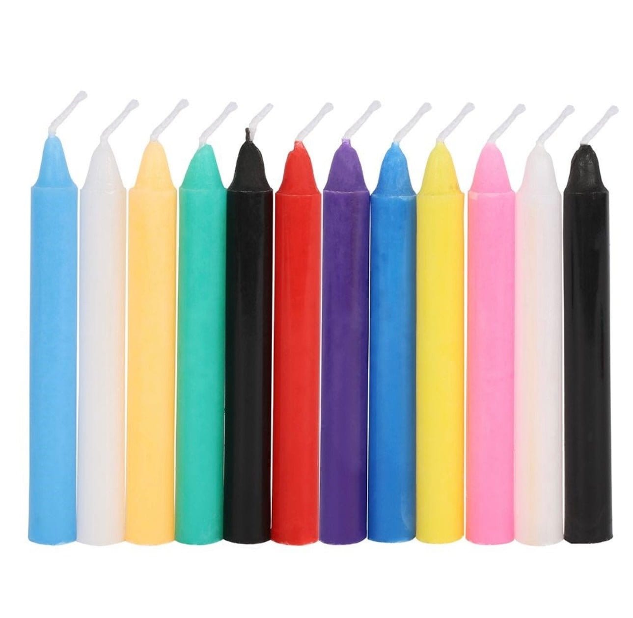 Mixed Spell Candles pack of 12 Mixed Spell Candles pack of 12