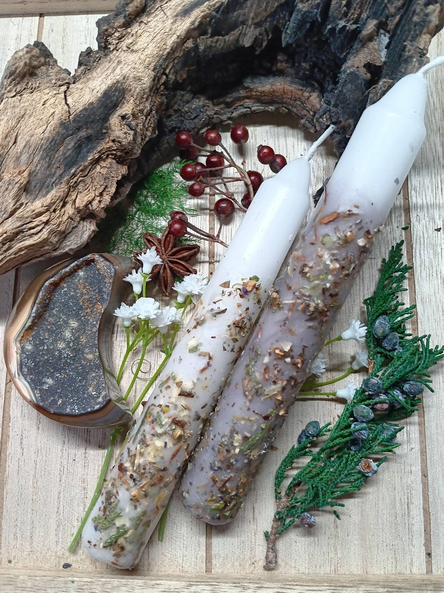 Moon Herbal Intention Candles Moon Herbal Intention Candles