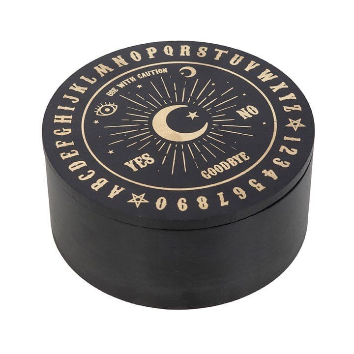 Occult-Inspired Talking Board Jewelry Box - Authentic Occult and Witchcraft Supply Image