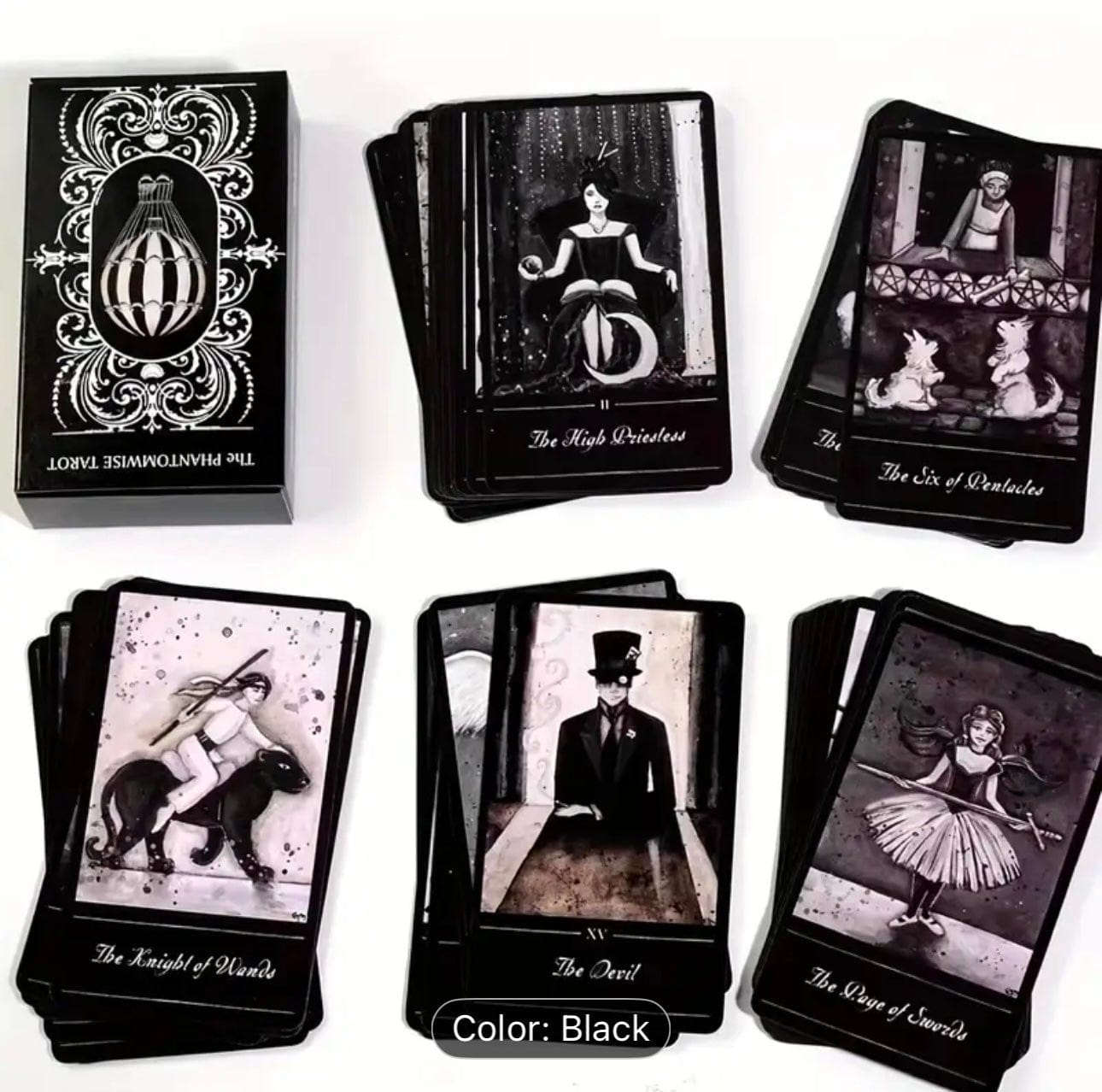 Phantomwise Tarot Deck - Authentic Occult and Witchcraft Supply Image