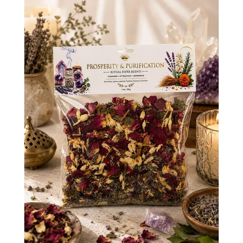 Prosperity & Purification Ritual Herb Blend – 1 oz