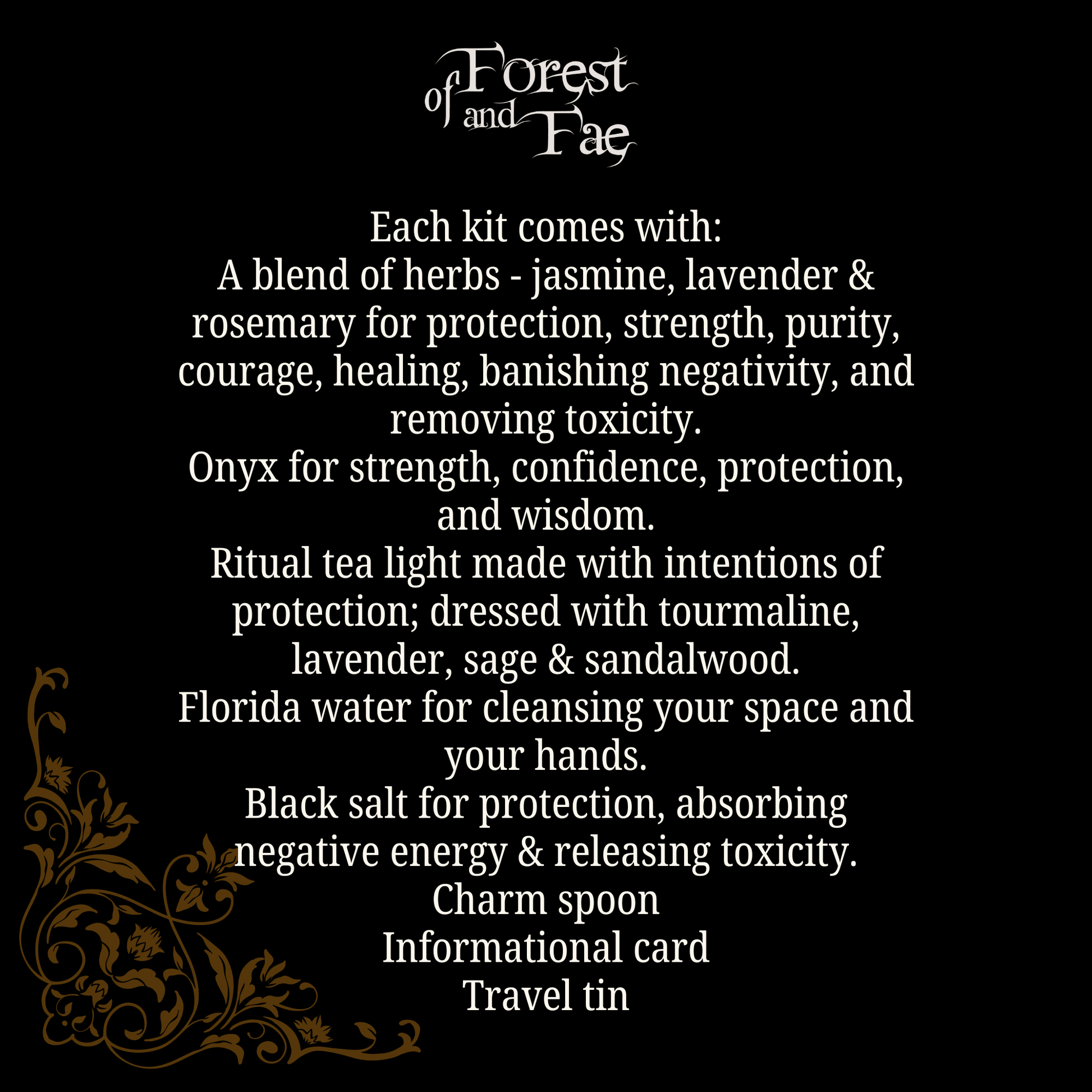 Protection Travel Altar • Witch kit for rituals & spells DIY Protection Travel Altar • Witch kit for rituals & spells DIY