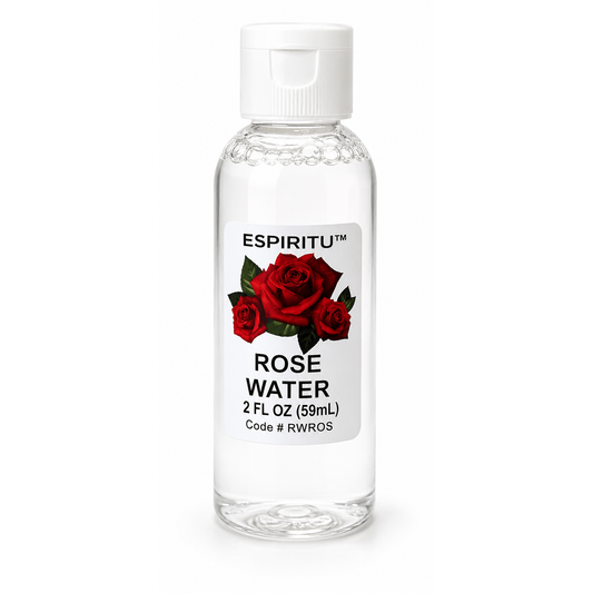 Espiritu Rose Water | Spiritual Water for Love, Attraction & Ritual Work (2 oz.)