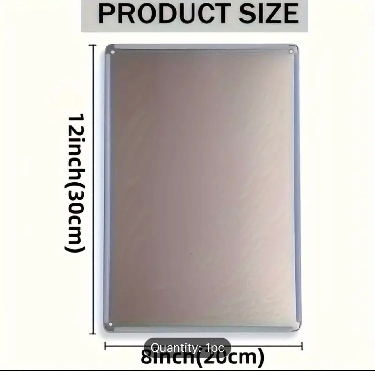 Rustic Witchy Gothic Metal Tin Sign - Authentic Occult and Witchcraft Supply Image