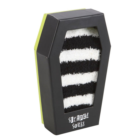 Striped Socks in Coffin gift box Striped Socks in Coffin gift box