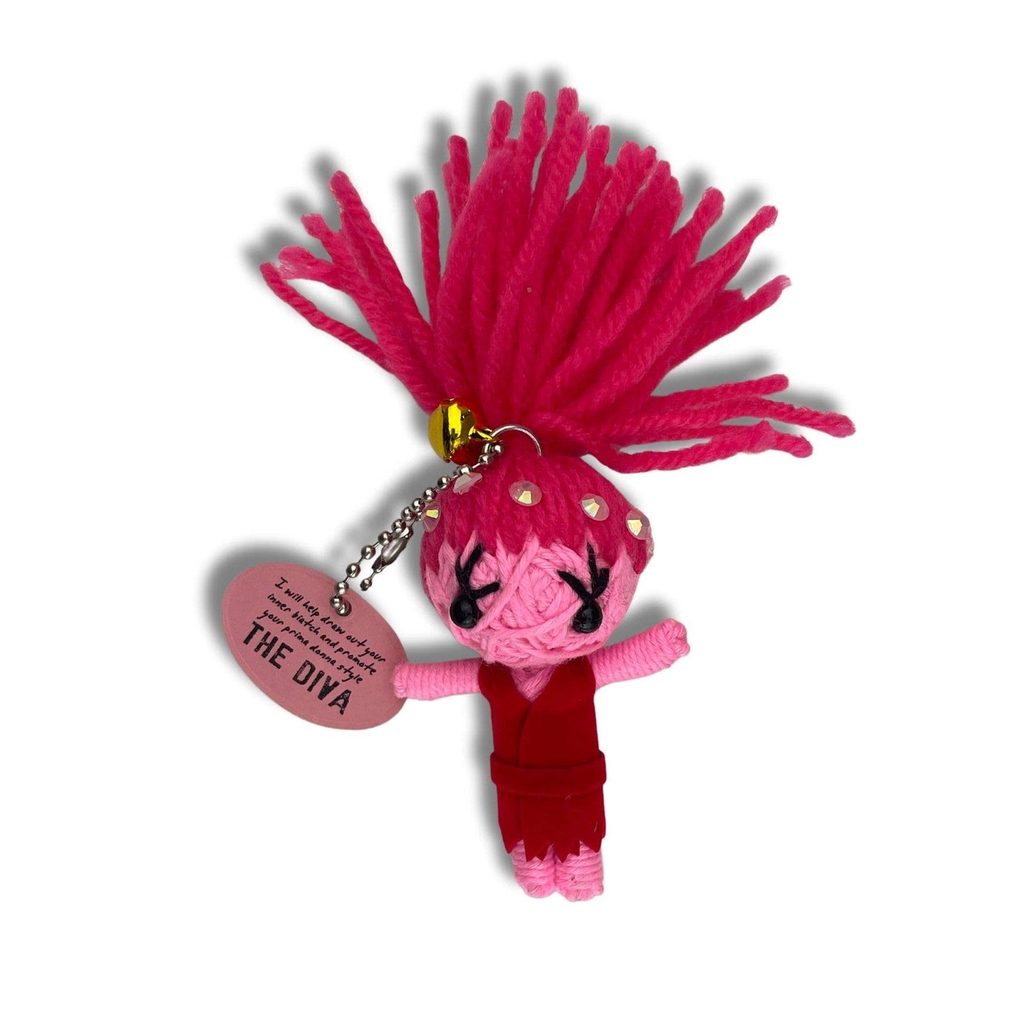 The Diva - Watchover Voodoo Dolls - Keychain The Diva - Watchover Voodoo Dolls - Keychain