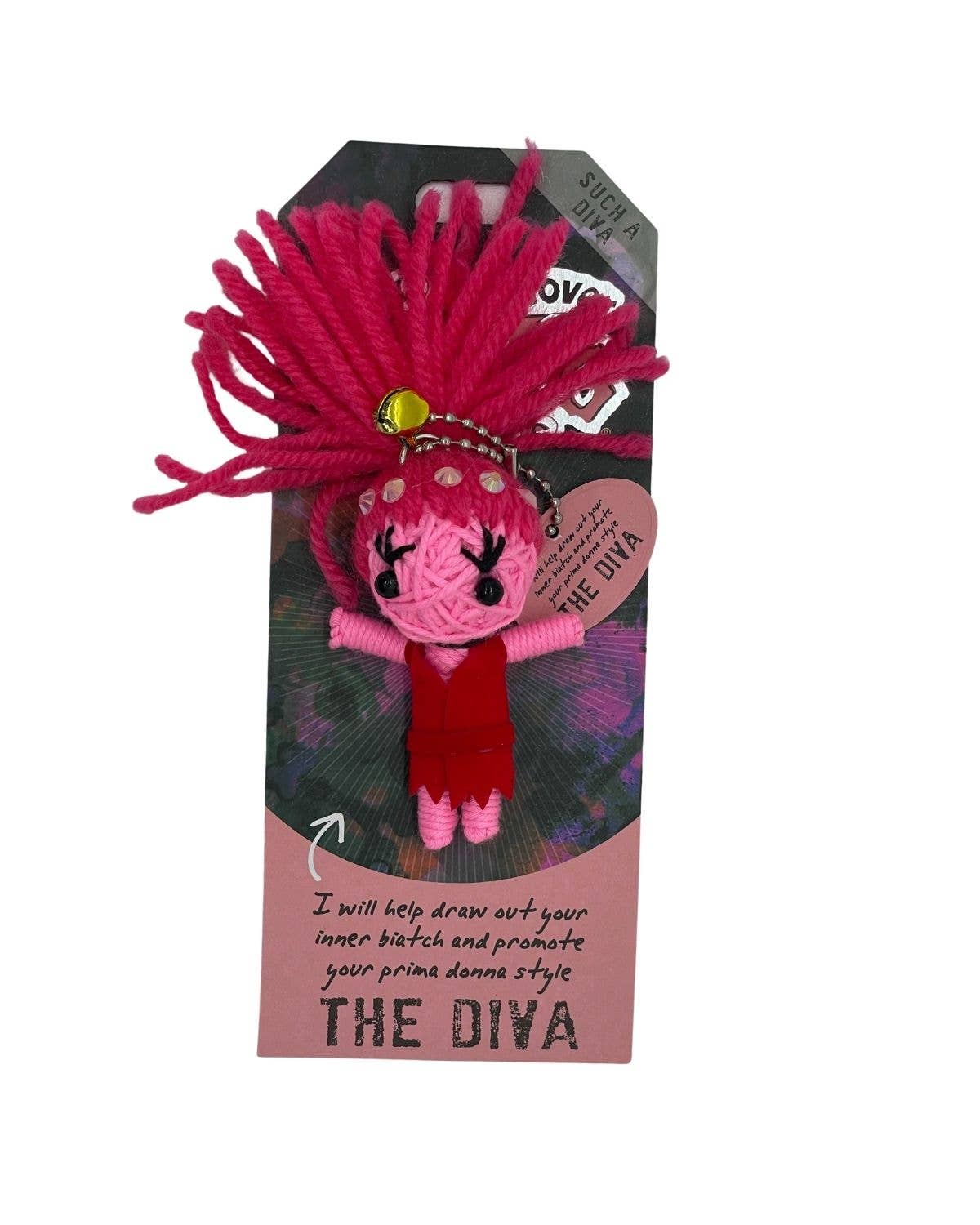 The Diva - Watchover Voodoo Dolls - Keychain The Diva - Watchover Voodoo Dolls - Keychain