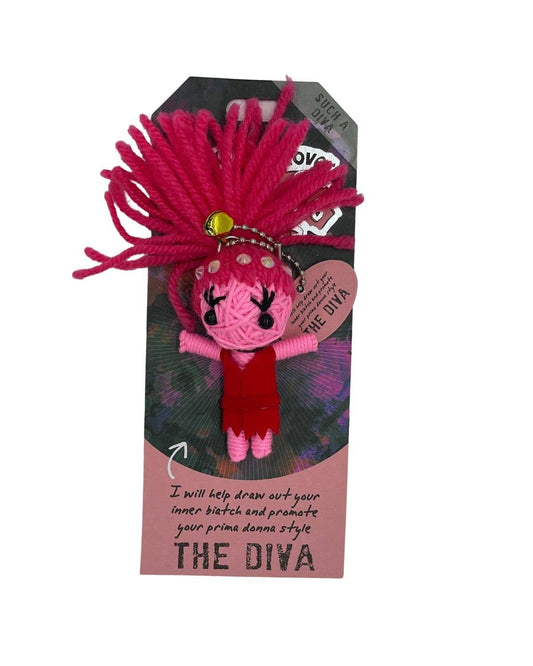 The Diva - Watchover Voodoo Dolls - Keychain The Diva - Watchover Voodoo Dolls - Keychain