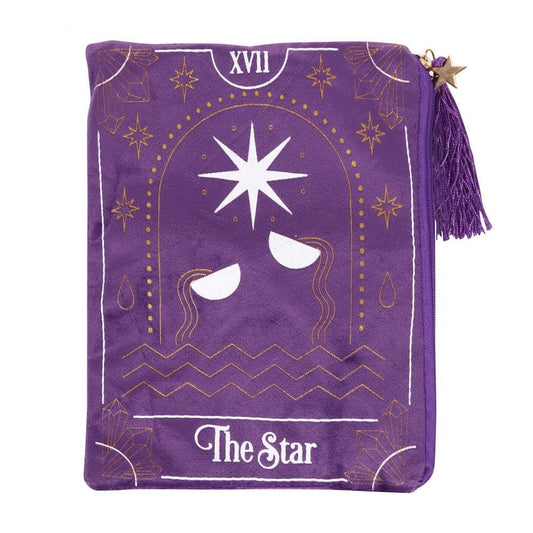 The Star Tarot Card Zippered Bag The Star Tarot Card Zippered Bag