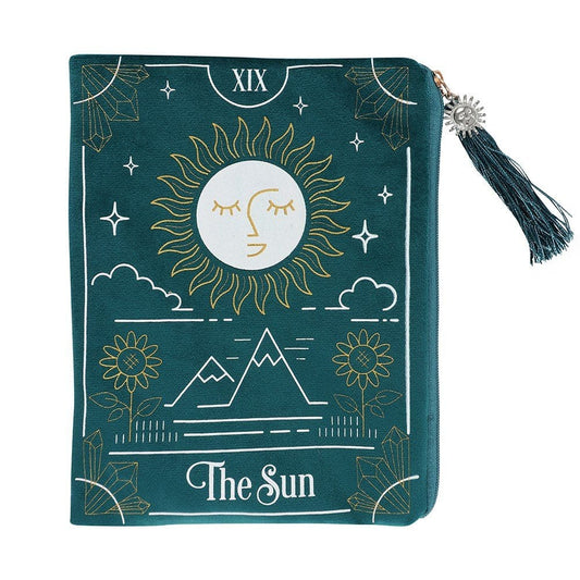 The Sun Tarot Card Zippered Bag The Sun Tarot Card Zippered Bag