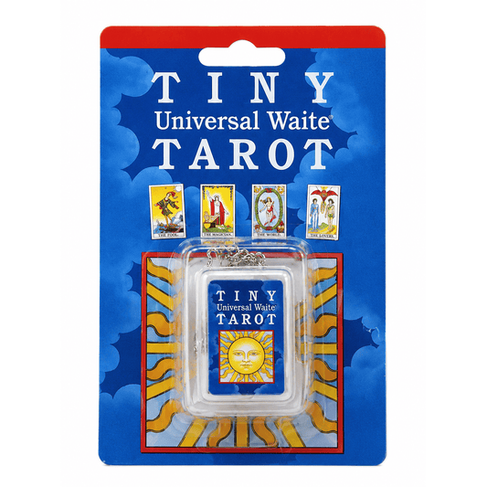 Tiny Tarot Keychain | Universal Waite Tarot Mini Deck by Smith & Hanson-Roberts