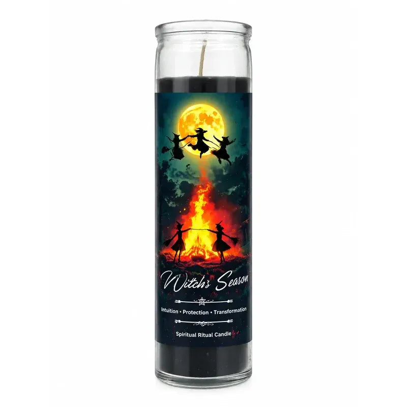 Witch’s Season Spiritual Ritual Jar Candle