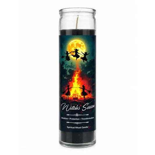 Witch’s Season Spiritual Ritual Jar Candle